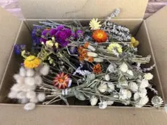 値下げ@ドライフラワーセット 60サイズの箱にいっぱい