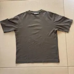 UNIQLO U AIRism 半袖Tシャツ ブラウン Mサイズ