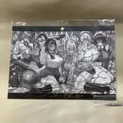 昼寝 原画展 直筆サイン入りイラストカード ペン先付き 入場クリア