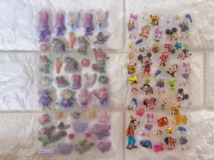 ミッキーフレンズ ズードピア プチドロップステッカー コットンパフィー 正規品