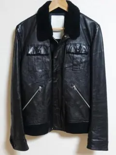 【極美品/希少サイズ4】UNDERCOVERISM ライダース ブルゾン 2026年最新】UNDERCOVERISM メンズ レザージャケット・ライダースの