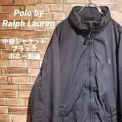 90s Polo by Ralph Lauren 中綿ジャケット ブラック