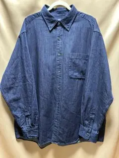 デニムシャツ 長袖 xl