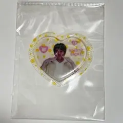 阪神タイガース　才木浩人　シークレット私服風ぷにぷにハート型ステッカー