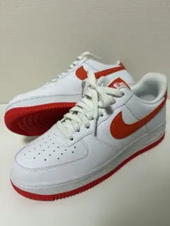 NIKE AIR FORCE1 LOW 07 WHITE/TEAM ORANGE