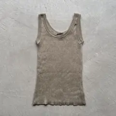 00s dolce&gabbana gold glitter tank topのサムネイル