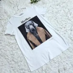 Max Mara マックスマーラ CIPRIA ウェグマン 犬Tシャツ お値打ち