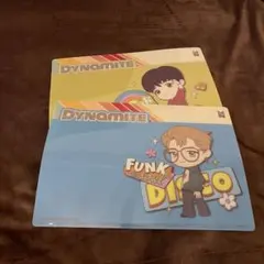 BTS DYNAMITE 下敷き 2枚セット jimin jhope