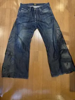 Wrangler 50s リメイクパンツ 縦ベル - メルカリ