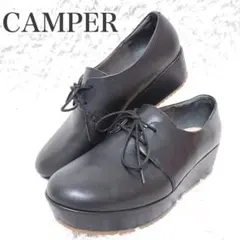 大人気】CAMPER カンペール 24 カシマイラ フラットシューズ スクエア