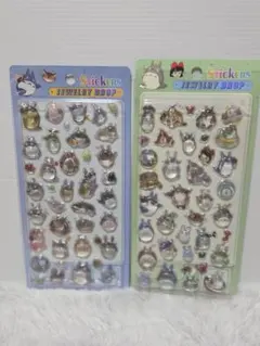 ｛早い者勝ち}トト　ろ立体シール２枚Set