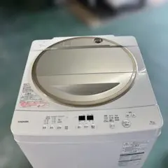 直接引き取り可能 TOSHIBA 洗濯機 縦型 大容量 ホワイト ファミリー
