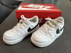 NIKE フォース1 40周年記念（ホワイト×ブラック）14cm