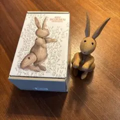 KAY BOJESEN DENMARK Rabbit 木製オブジェ カイボイスン - メルカリ