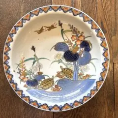 古伊万里】未使用の色絵大皿・大鉢 大相撲@大翔山引退記念27cm - メルカリ