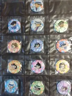 コナン×くら寿司　名探偵コナン　缶バッジ　コンプリート　13種