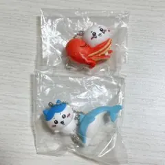 ちいかわ×水族館　フィギュアマスコット　ちいかわ　ハチワレ　2種セット