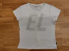 ホワイト スパンコール Tシャツ 半袖のサムネイル