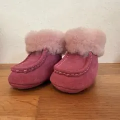 新品未使用　UGG ピンク ムートン ブーティ 11cm