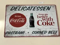 Coca-Cola コカ・コーラ ブリキ看板 インテリア