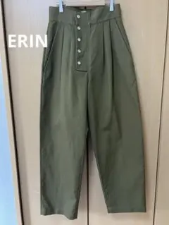 ELIN パンツ　カーゴパンツ　綿100% サイズ36 カーキー