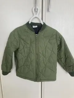 BREEZE キルティング MA-1 ジャケット サイズ100 オリーブグリーン
