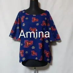 美品 アミナ チャイハネ フレア袖 チュニック エスニックのサムネイル