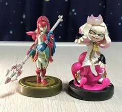 amiibo フィギュア　ヒメ　ミファー　セット売り