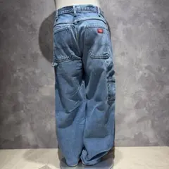 ディッキーズ ペインターパンツ ブルーデニム ジーンズビックサイズW38