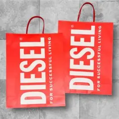 DIESEL ショップ袋・ショッパー　2枚