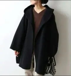 FRAMeWORK フレームワーク　リバーフードポンチョコート