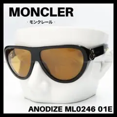 MONCLER　ML0246 01E ANODIZE　サングラス ブラック