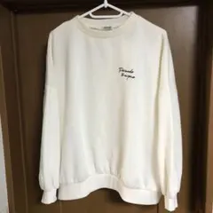 INGNI クリーム色 スウェット