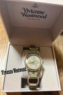 Vivienne Westwood 腕時計 シルバー×カーキ