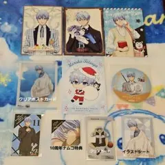 黒子のバスケ　ポストカード　コースター　イラストシート　カード【黒子テツヤ】