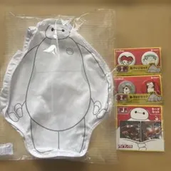 ベイマックス Happyくじ トートバッグ 缶バッジ カードセット