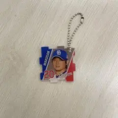 中日ドラゴンズ 涌井秀章 FCニックネームつながるパズルキーホルダー