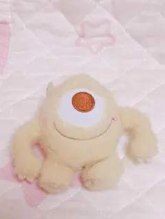 モンスターズインク　ミルキーボア　ふわふわのマスコットぬいぐるみ　メロングリーン