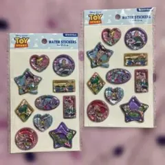 品薄商品☆セリア トイストーリー ウォーターシール 2点セット☆