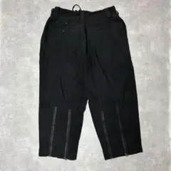 美品 BASCO バスコ chronicleクロニクル サルエルパンツ 黒 - メルカリ