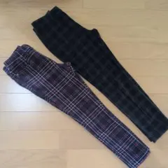 裏起毛　カジュアルパンツ　2本セット