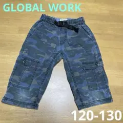 グローバルワーク　キッズ　ボトムス　ハーフパンツ　男の子　120-130cm