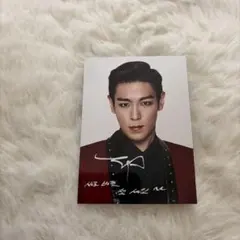 BIGBANG TOP サイン入りフォトカード
