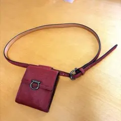 CELINE セリーヌ ハラコ ウエストバッグ　ベルト　ポーチのサムネイル