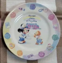 ダッフィー　ハートフェルト・レターズ・オブ・フレンドシップ　スーベニアプレート