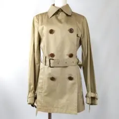 ESTNATION エストネーション <F> ベージュ トレンチコート 訳 ㉗