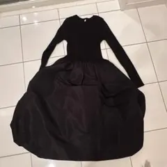 coca黒のニットワンピース Mサイズ