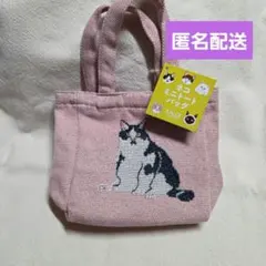 KALDI ネコ ミニトートバッグ ピンクのサムネイル