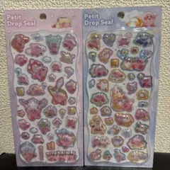【新品】プチドロップステッカー 星のカービィ