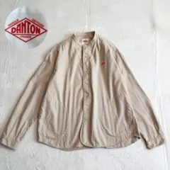 DANTON ダントン オックスフォードシャツ バンドカラー　38のサムネイル